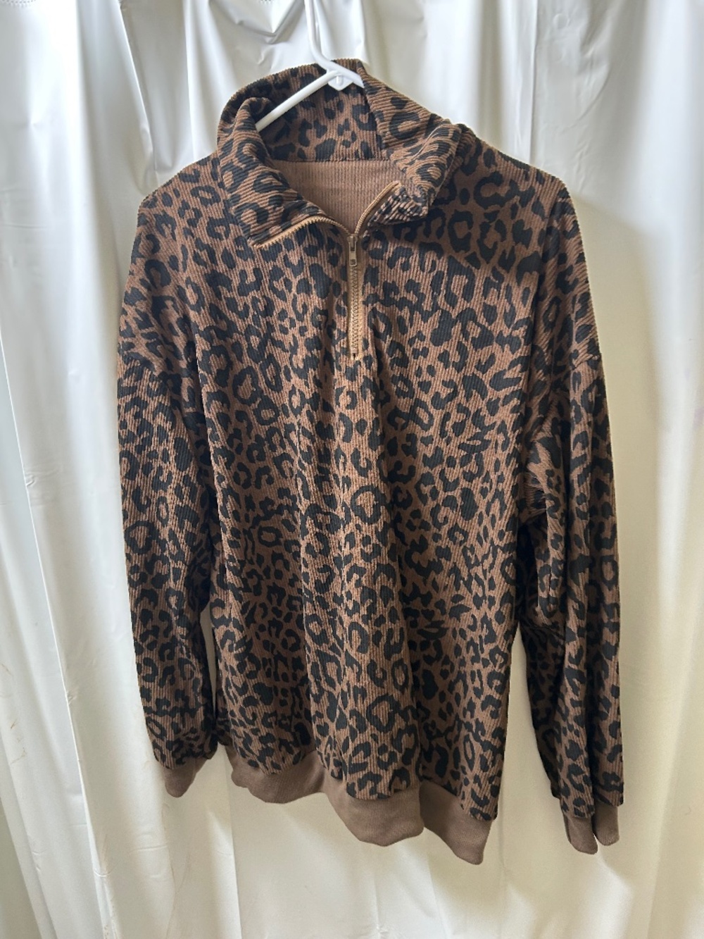 Amazon Leopard Print Plus Size Top